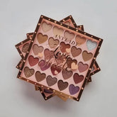 Any Lady Love Every Shade Heart-Shaped 25-Color Eyeshadow Palette
